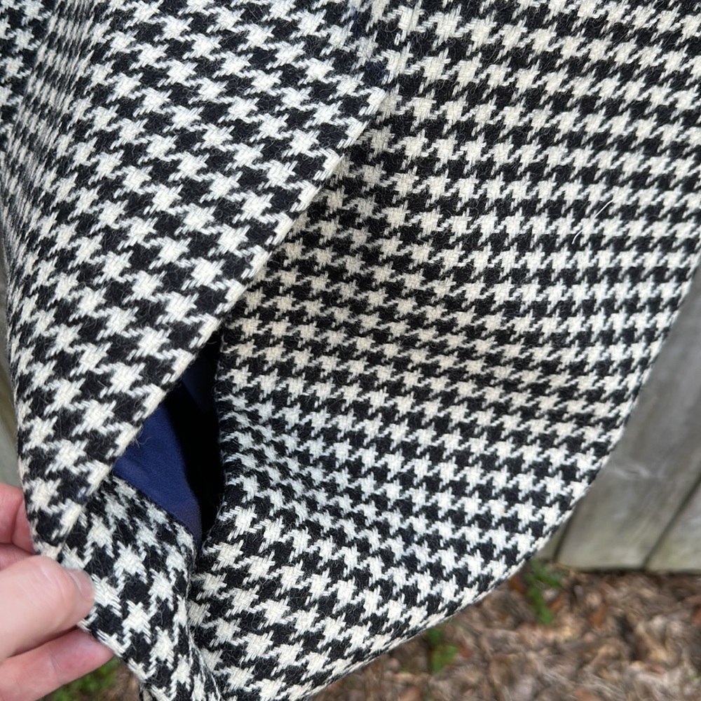 J.Crew Collection Car Coat in Houndstooth English Wool - Picture 9 of 16